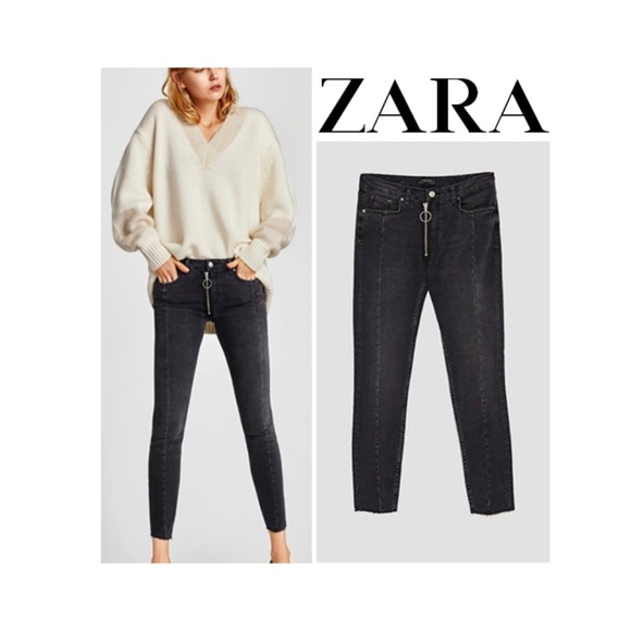 zara sophisticated jeans
